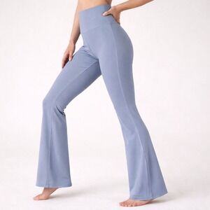 Athleta Elation Flare Pant Light Blue High Rise Yoga Leggings XS P